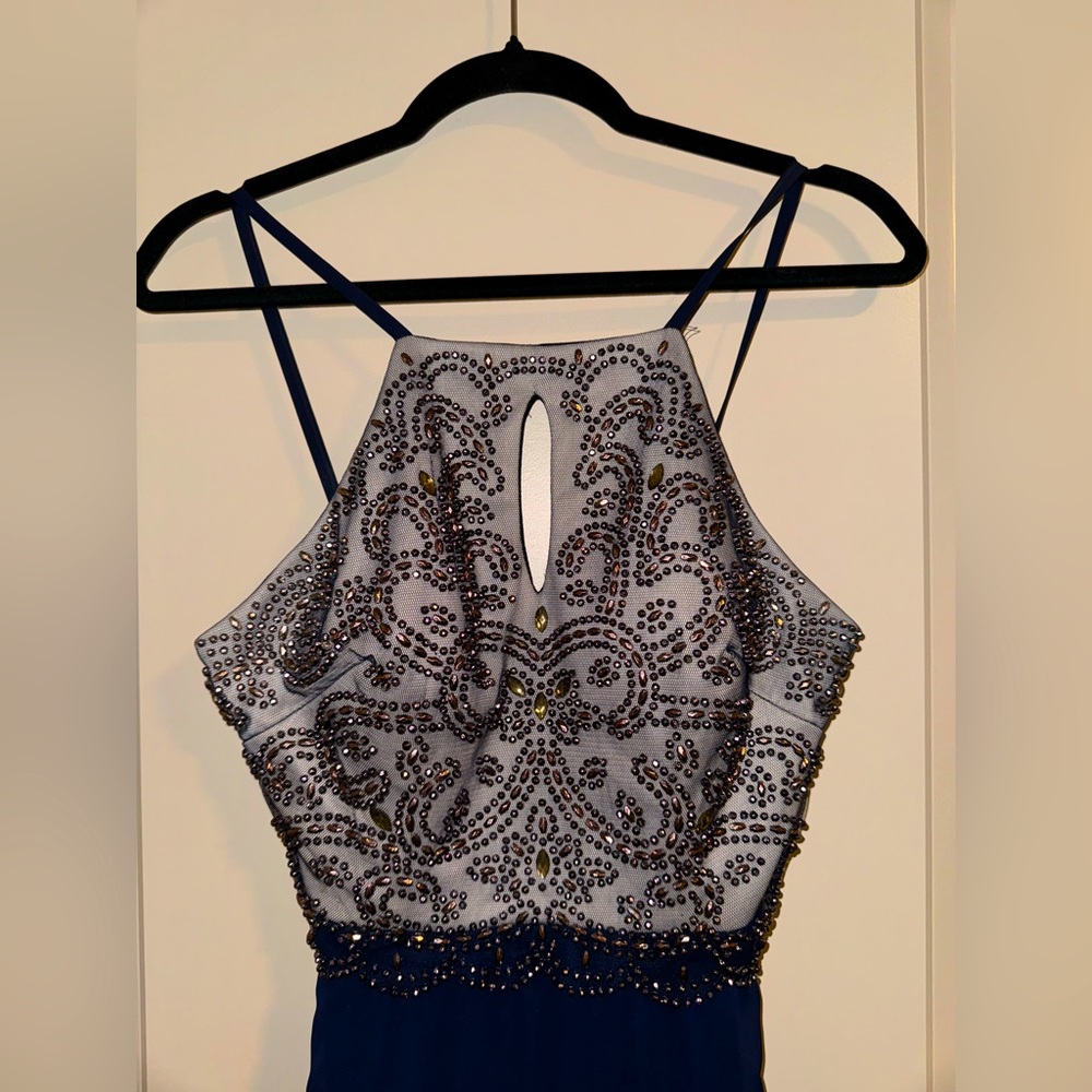Xscape Women’s Navy Dress Size 4